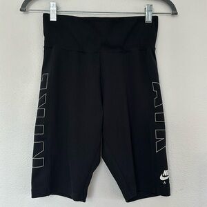 Nike high waisted bike shorts